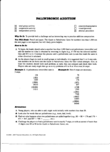 Palindromic Addition
