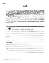 Seeds Reading