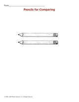 Pencils for Comparing