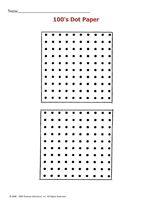 100's Dot Paper