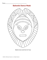 Bakwele Dance Mask