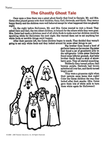 The Ghastly Ghost Tale