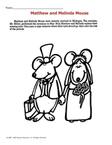 Matthew and Melinda Mouse
