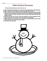 Make Sammy Snowman
