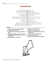 Connecticut Crossword Puzzle
