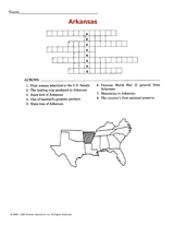Arkansas Crossword Puzzle