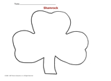 Shamrock Cutout