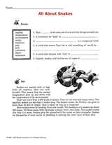 Learn All About Snakes