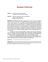 Number Factories