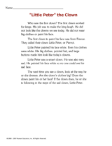 ''Little Peter'' the Clown
