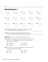 Multiplying by 2