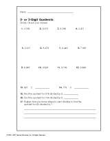 2- or 3-Digit Quotients