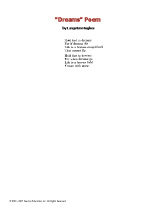 Dreams Poem