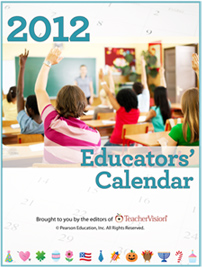 2012 Educators' Calendar