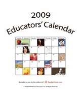 2009 Educators' Calendar
