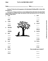 Can a Cat Become a Dog?