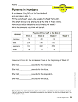 Patterns in Numbers