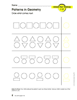 Patterns in Geometry