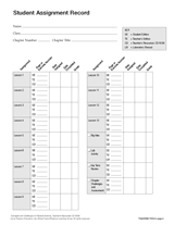 Student Assignment Record