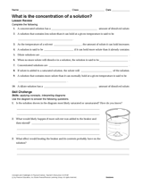 What Is the Concentration of a Solution?