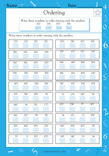 Comparing and Ordering Numbers II