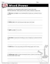 worksheet