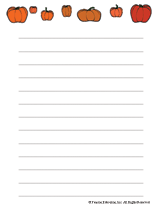 Pumpkin Stationery