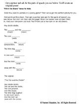 Fill in the Blank: Parts of Speech Through Poetry