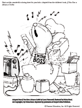 If You Give a Mouse a Cookie -- Coloring Page 2