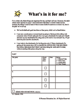 Summer Learning Contract: Page 3