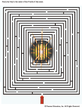 Fourth of July Maze
