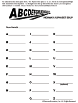 ''I Spy'' A-to-Z Car Game