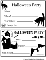 Halloween Party Invitations Ideas