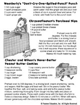 The Wemberly Party Kit -- More Recipes