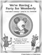 The Wemberly Party Kit -- Invitation