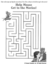 If You Take a Mouse to the Movies -- Maze