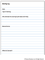 Meeting Log