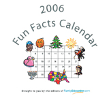 2006 Fun Facts Calendar