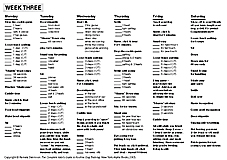 Week Three Dog Training Guide