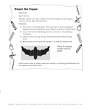 Bat Puppet