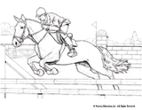 Hanoverian Coloring Page