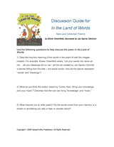 In the Land of Words Poetry Discussion