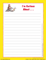 ''Curious About...'' Stationery (Lined)