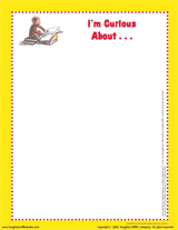 ''Curious About...'' Stationery (Unlined)