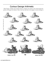 Curious George Arithmetic - Addition & Subtraction