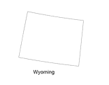 Wyoming State Map