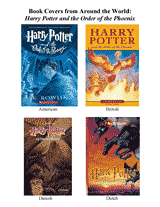 harry potter 5 book cover