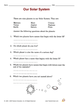 Our Solar System