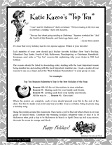 Katie Kazoo's ''Top Ten''