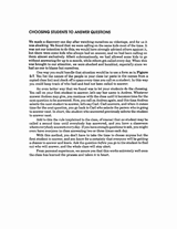 Choosing Students to Answer Questions